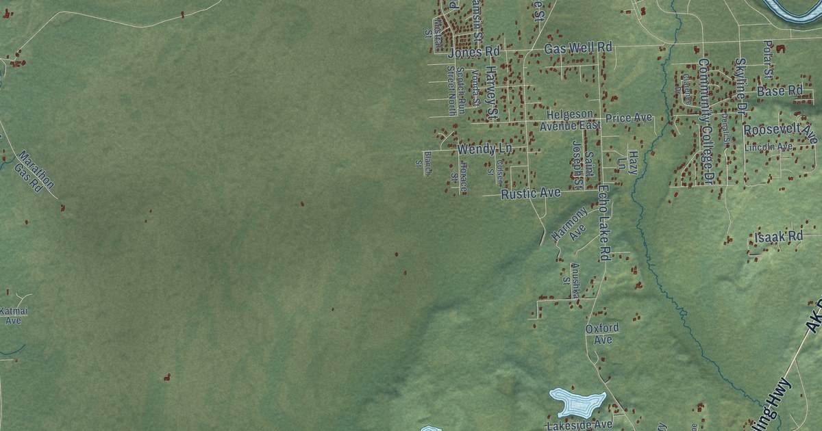 Map of Kalifornsky, Alaska in 2026
