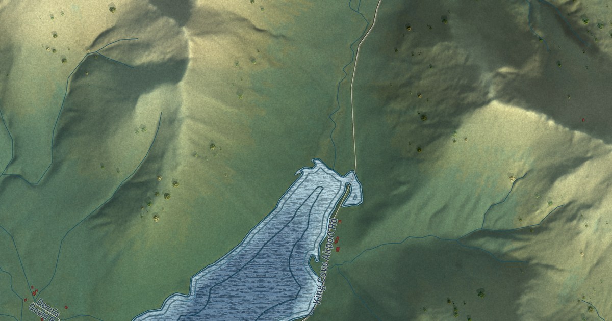 Map of King Cove, Alaska in 2026