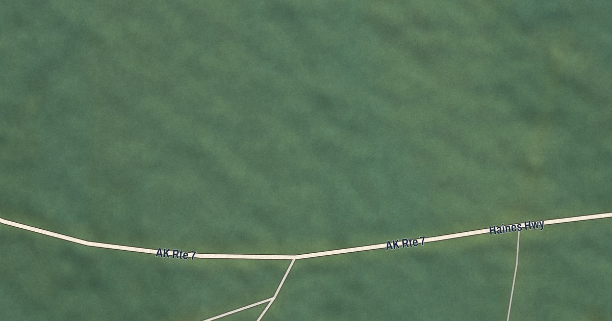 Detailed Map of Klukwan, Alaska