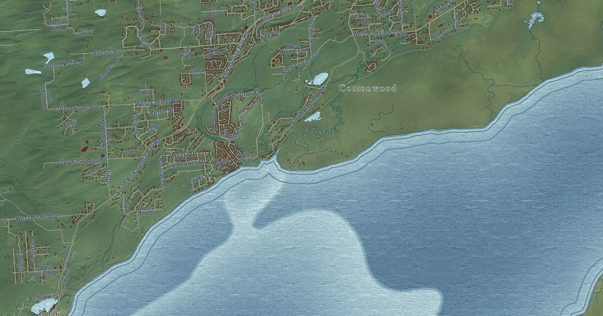 Map of Knik-Fairview, Alaska in 2026