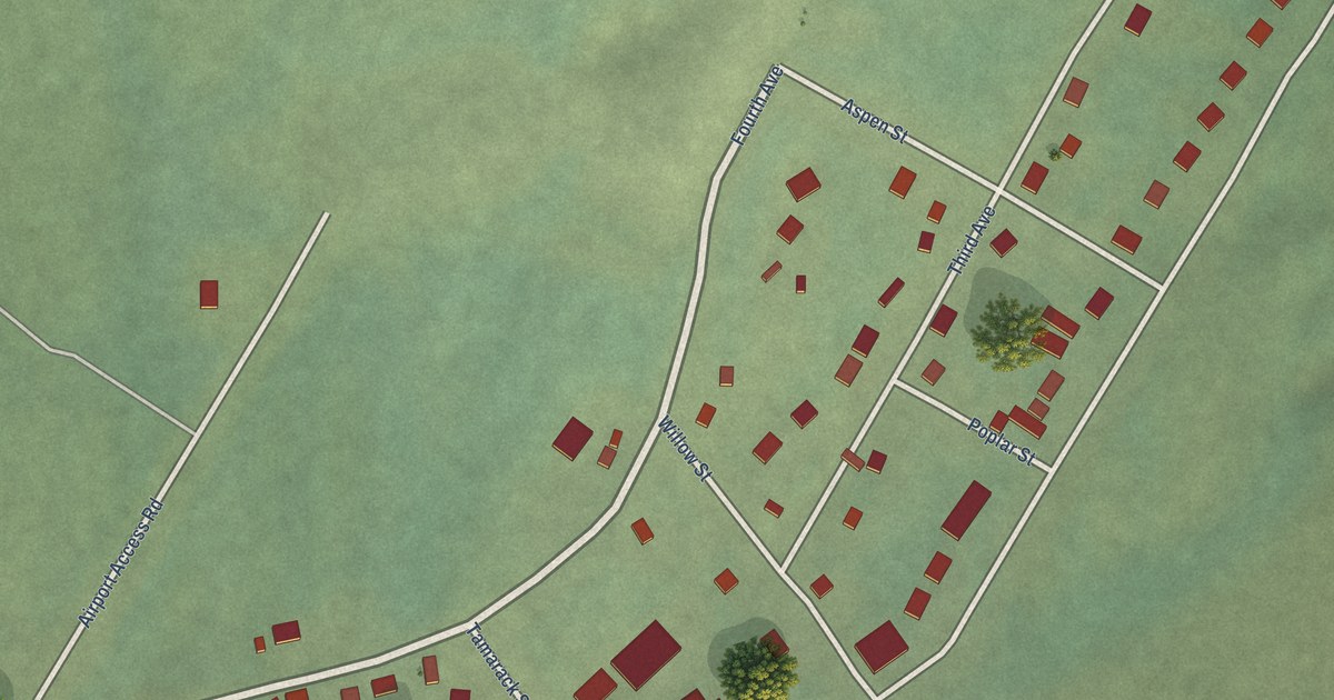Map of Koyuk, Alaska in 2026