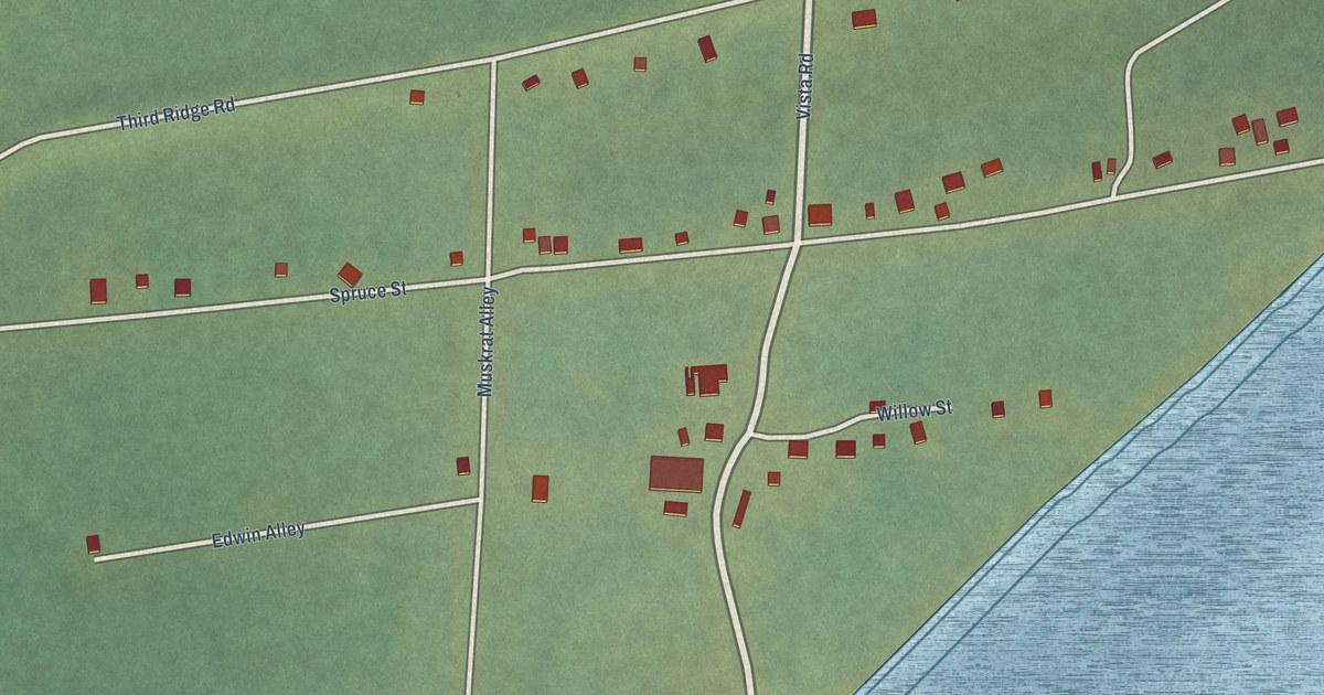 Map of Koyukuk, Alaska in 2026