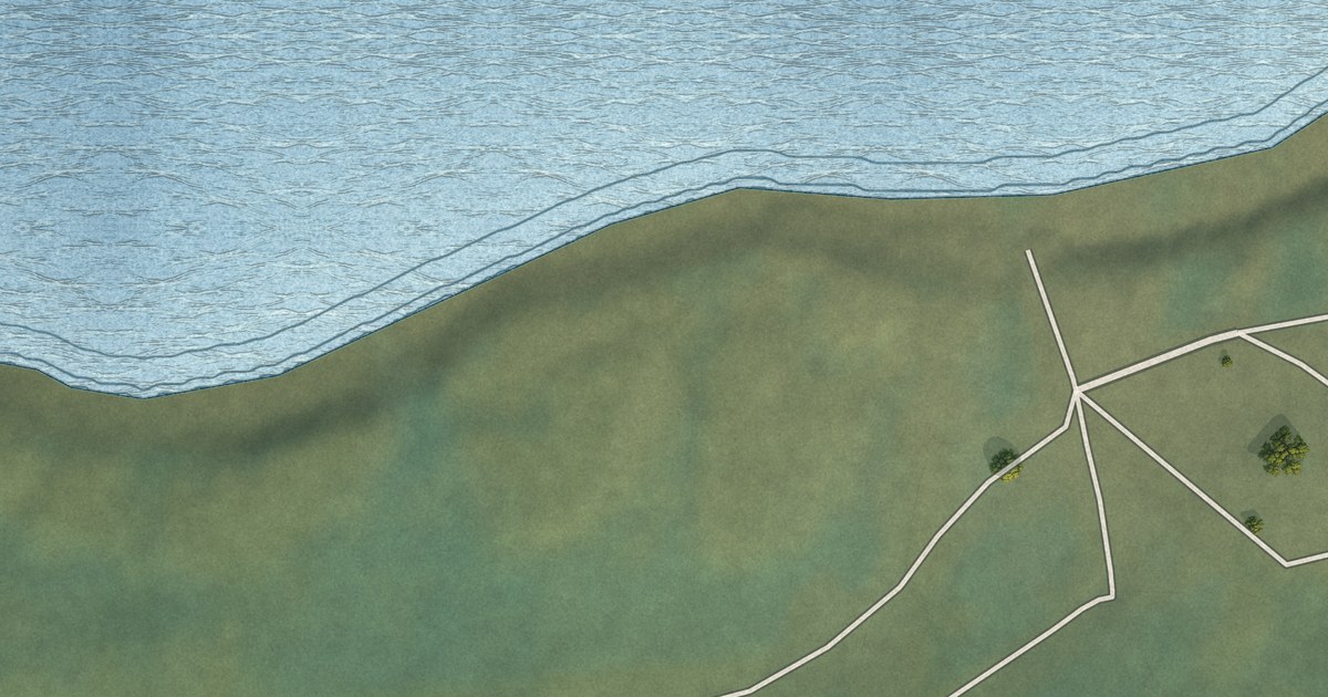 Detailed Map of Mertarvik, Alaska