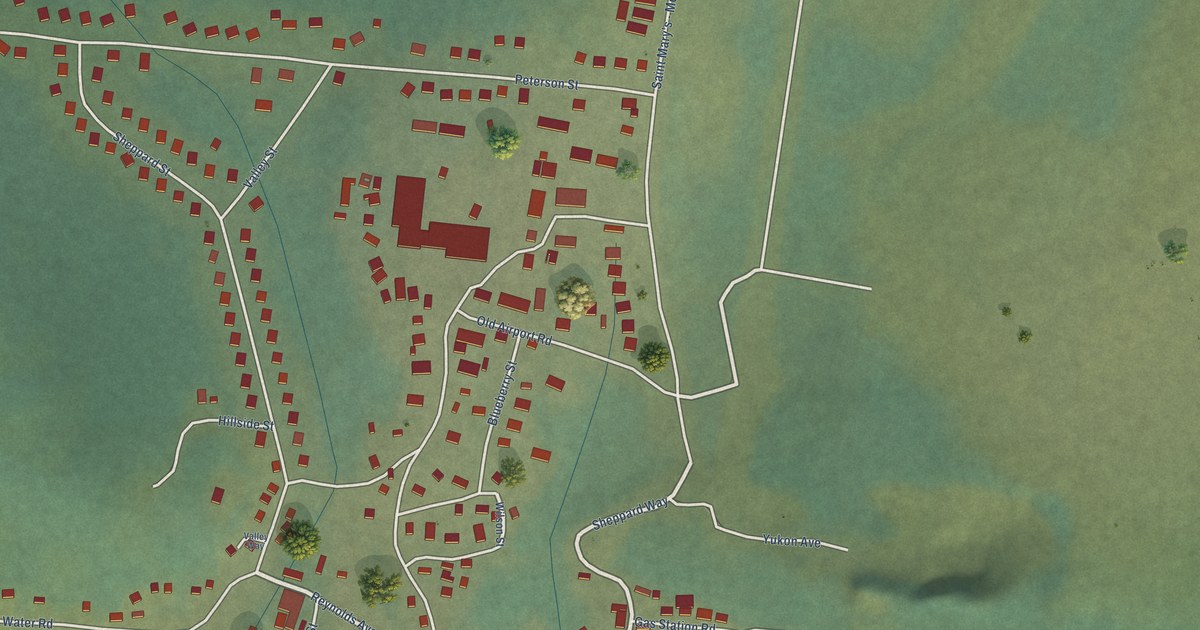 Map of Mountain Village, Alaska in 2026