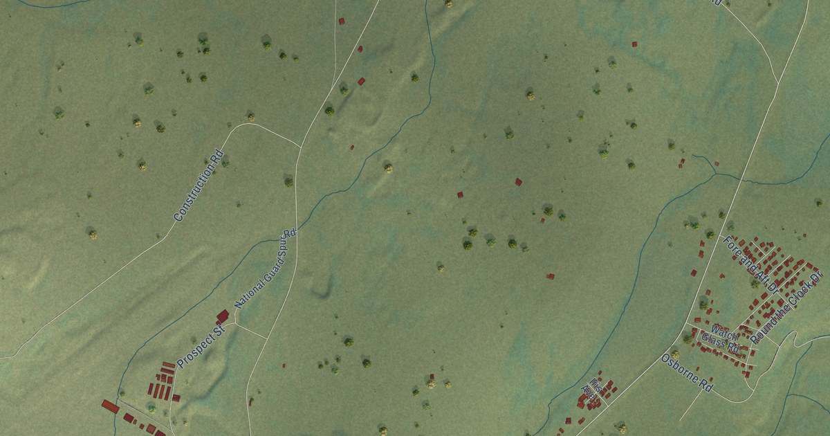 Map of Nome, Alaska in 2026