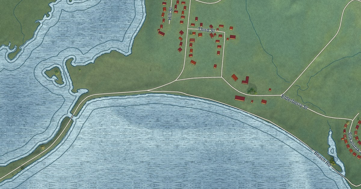 Map of Old Harbor, Alaska in 2026