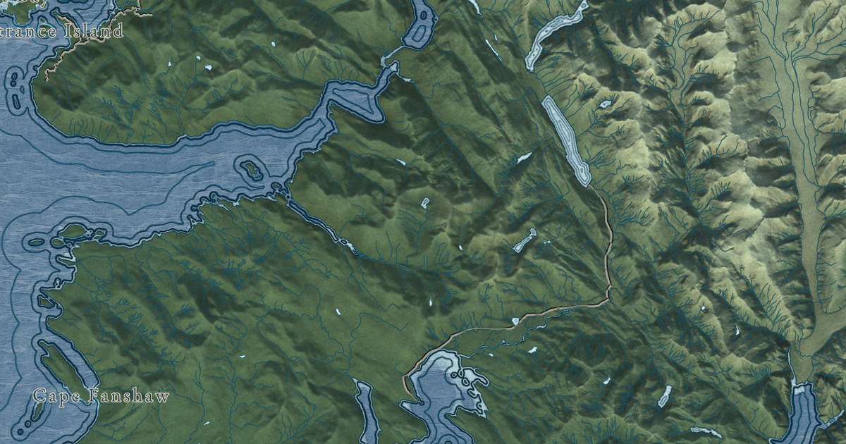 Map of Petersburg, Alaska in 2026