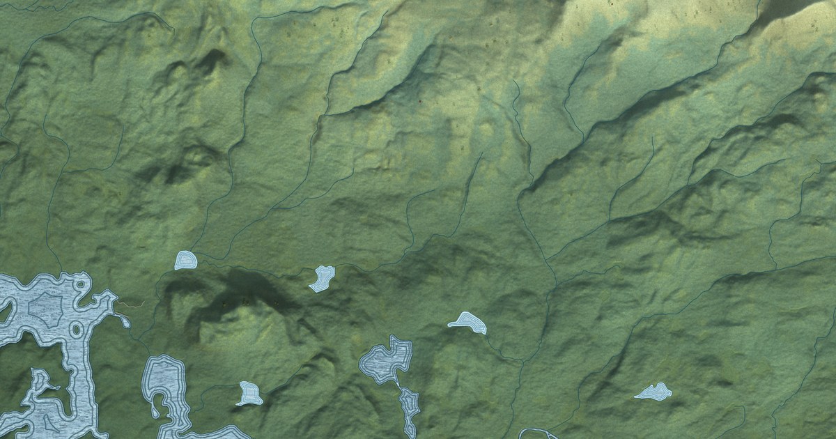 Detailed Map of Pope-Vannoy Landing, Alaska