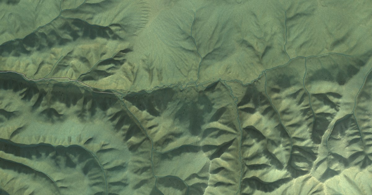Detailed Map of Rampart, Alaska