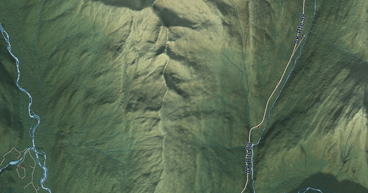 Map of Skagway, Alaska in 2026
