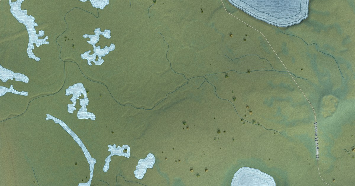 Map of Stebbins, Alaska in 2026