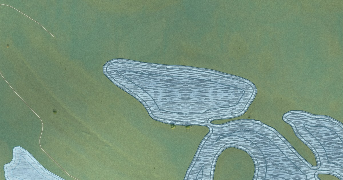 Detailed Map of Stevens Village, Alaska