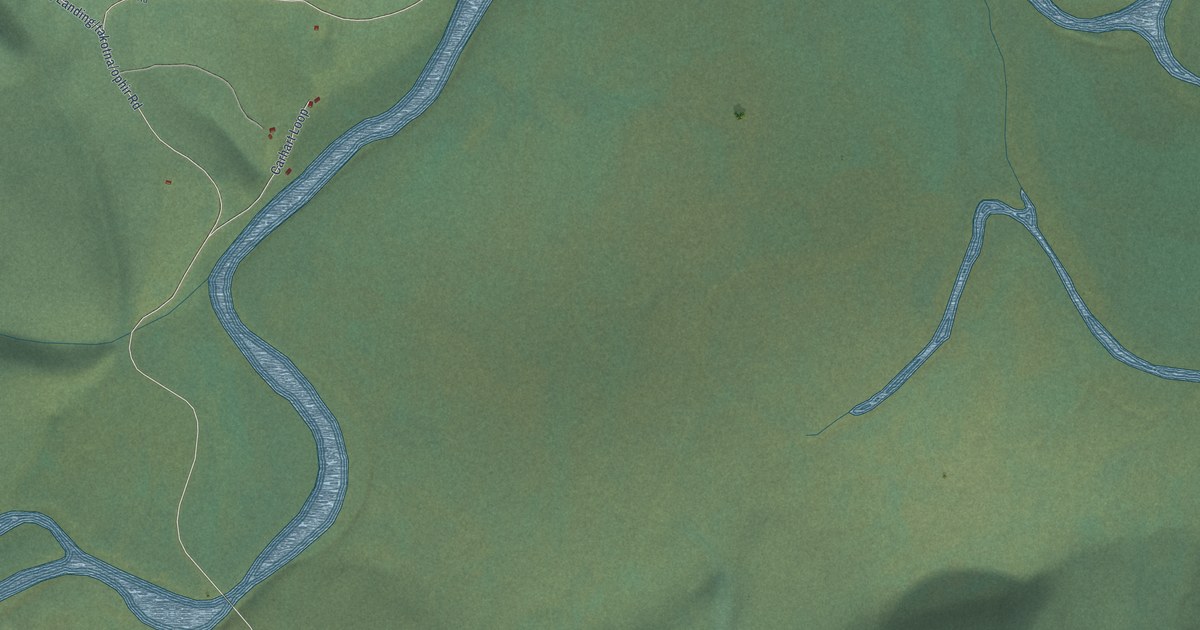 Detailed Map of Takotna, Alaska