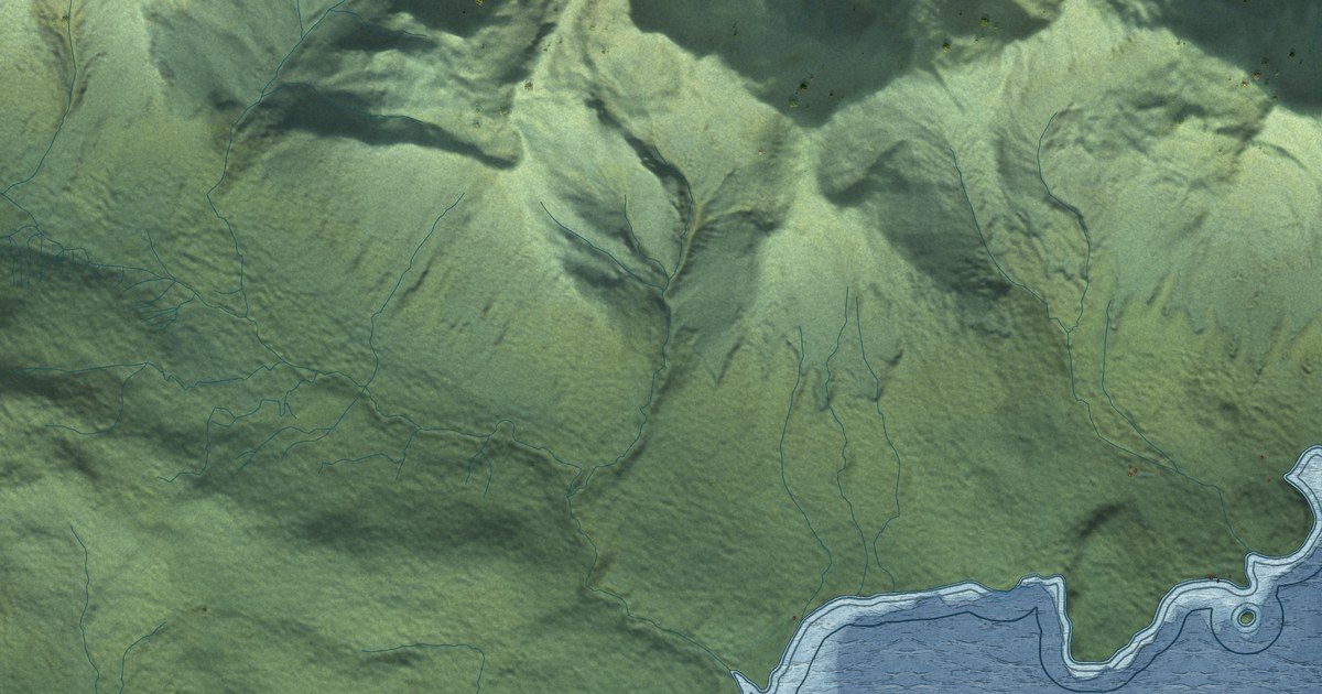 Map of Tenakee Springs, Alaska in 2026
