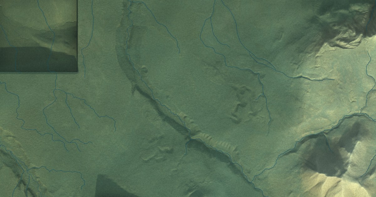 Detailed Map of Tonsina, Alaska