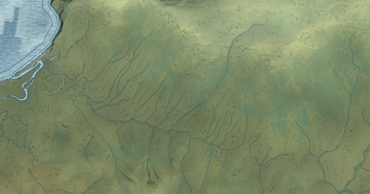 Detailed Map of Tununak, Alaska