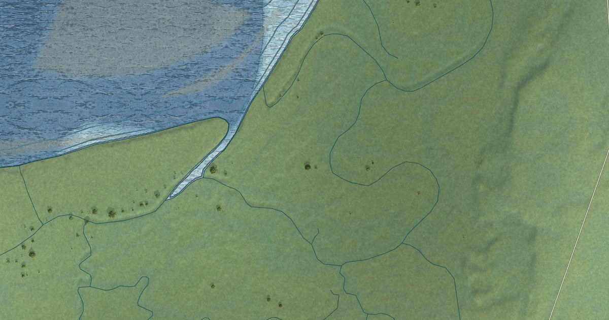 Detailed Map of Twin Hills, Alaska