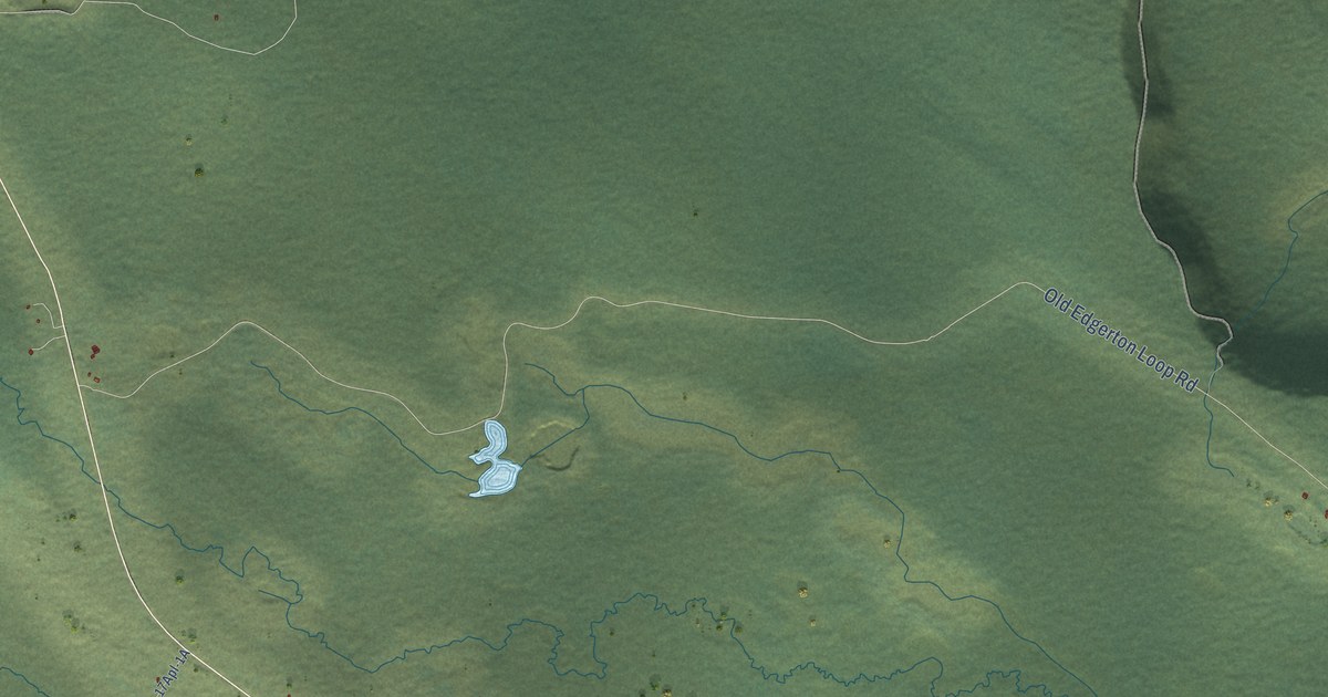 Detailed Map of Willow Creek, Alaska