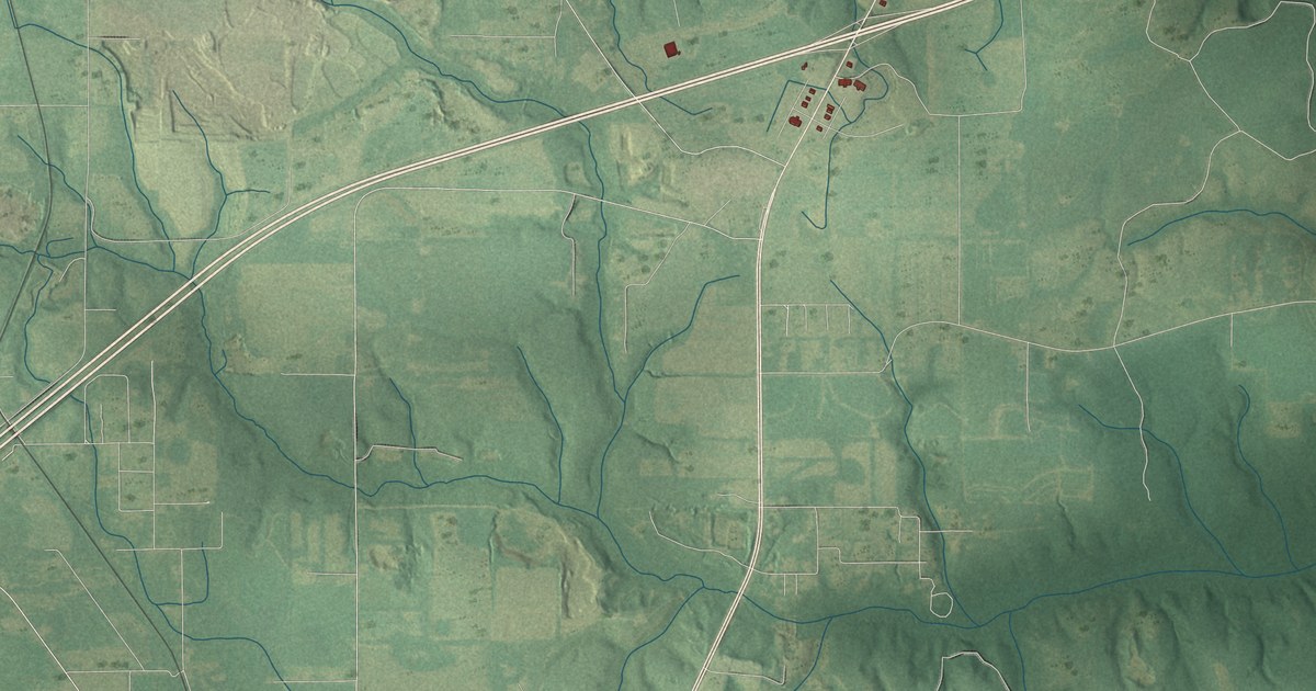 Map of Atmore, Alabama in 2026