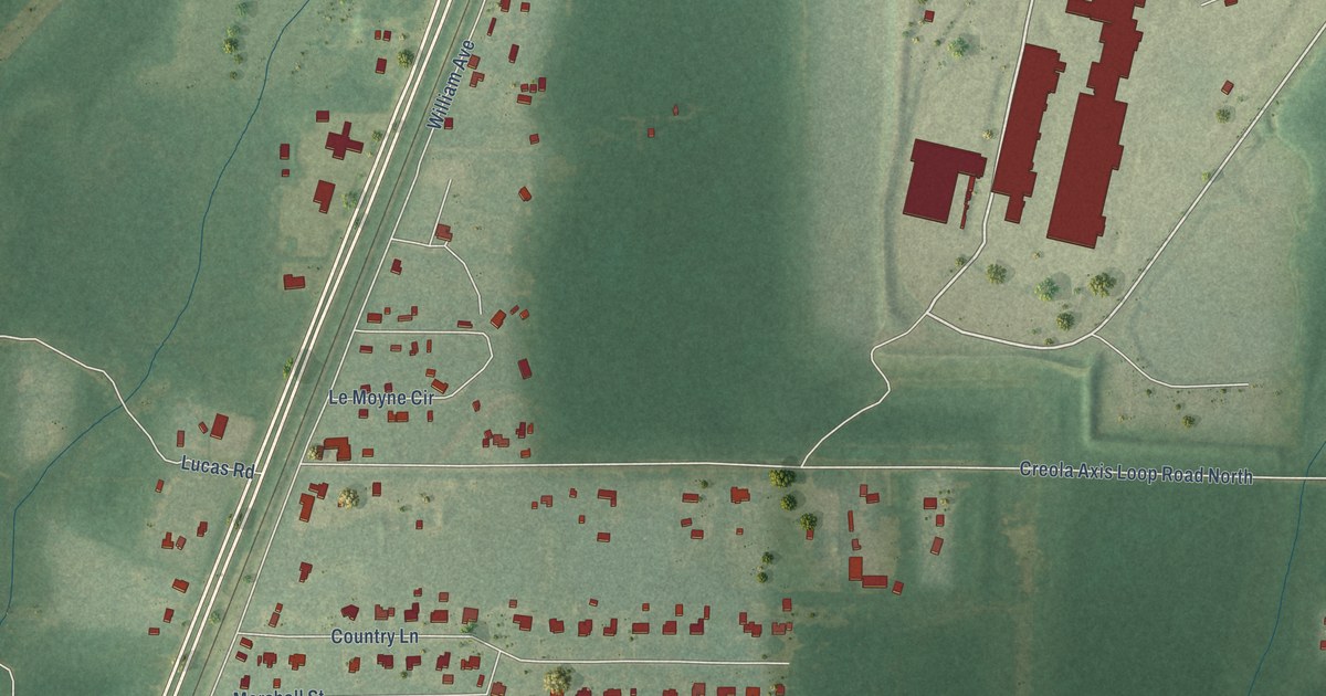Map of Axis, Alabama in 2026