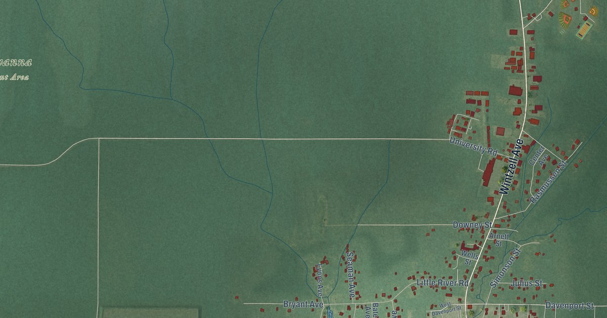 Map of Bayou La Batre, Alabama in 2026