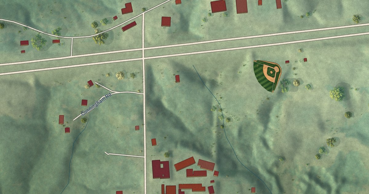Map of Belgreen, Alabama in 2026
