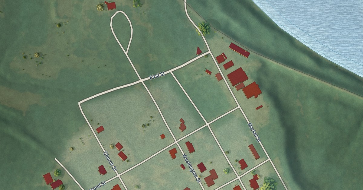 Map of Benton, Alabama in 2026