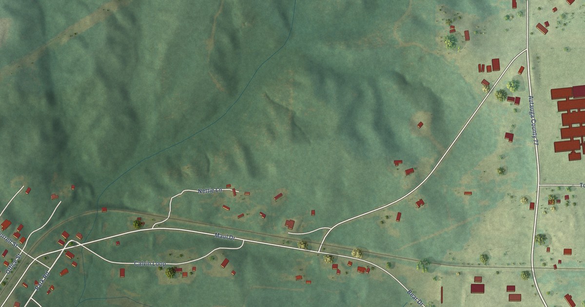 Map of Billingsley, Alabama in 2026
