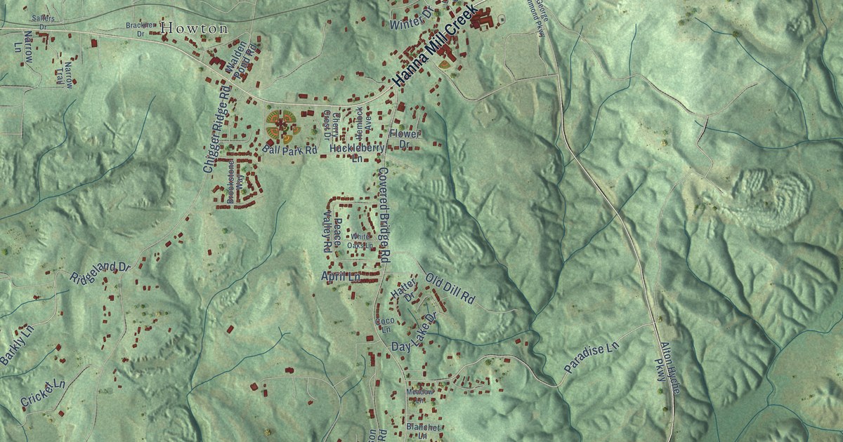 Map of Brookwood, Alabama in 2026