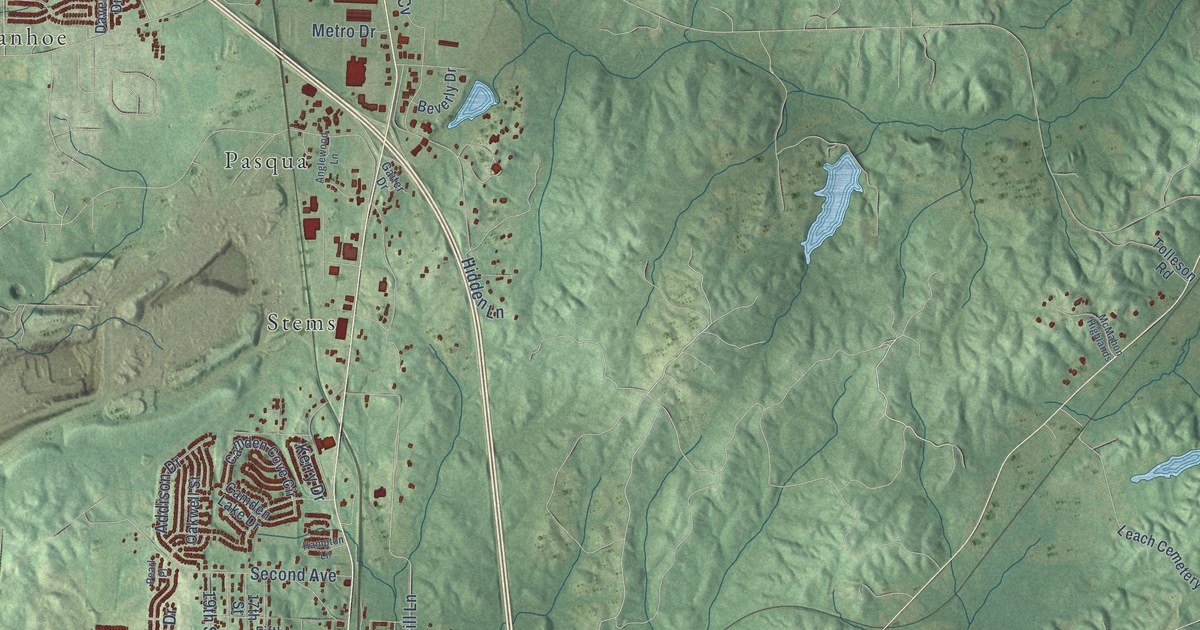 Map of Calera, Alabama in 2026