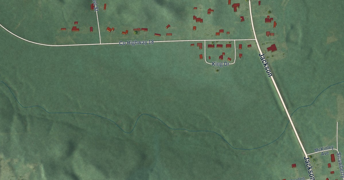 Map of Castleberry, Alabama in 2026