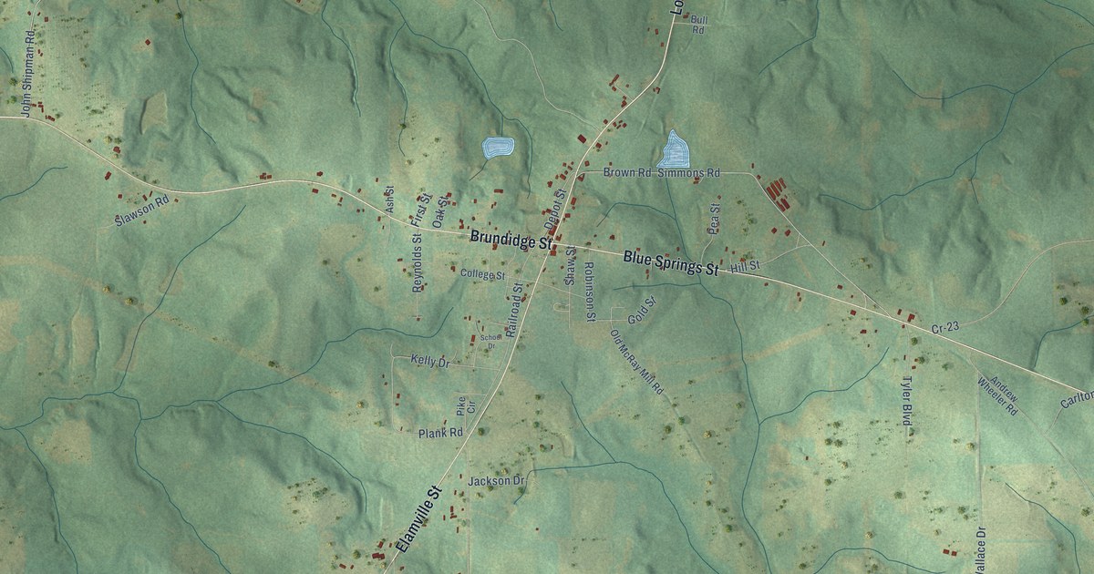 Map of Clio, Alabama in 2026