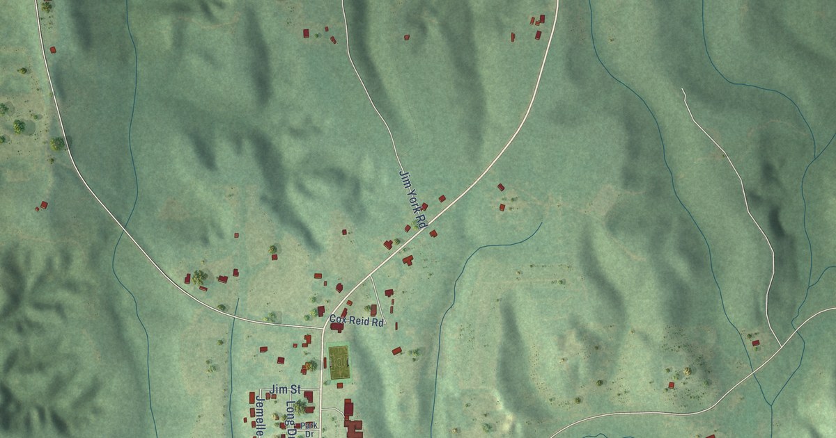 Map of Coffeeville, Alabama in 2026