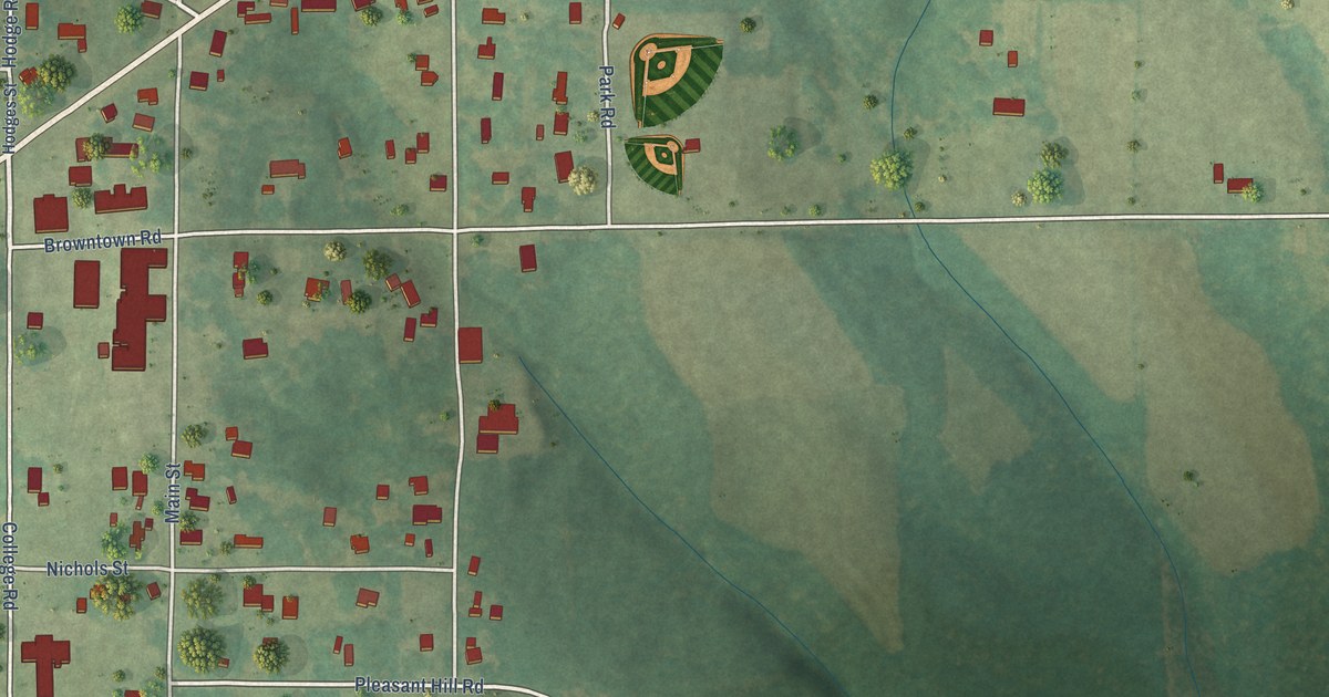Map of Dutton, Alabama in 2026