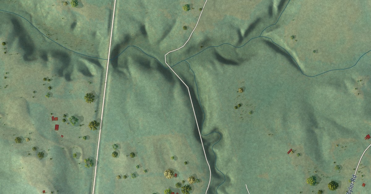 Map of Eldridge, Alabama in 2026