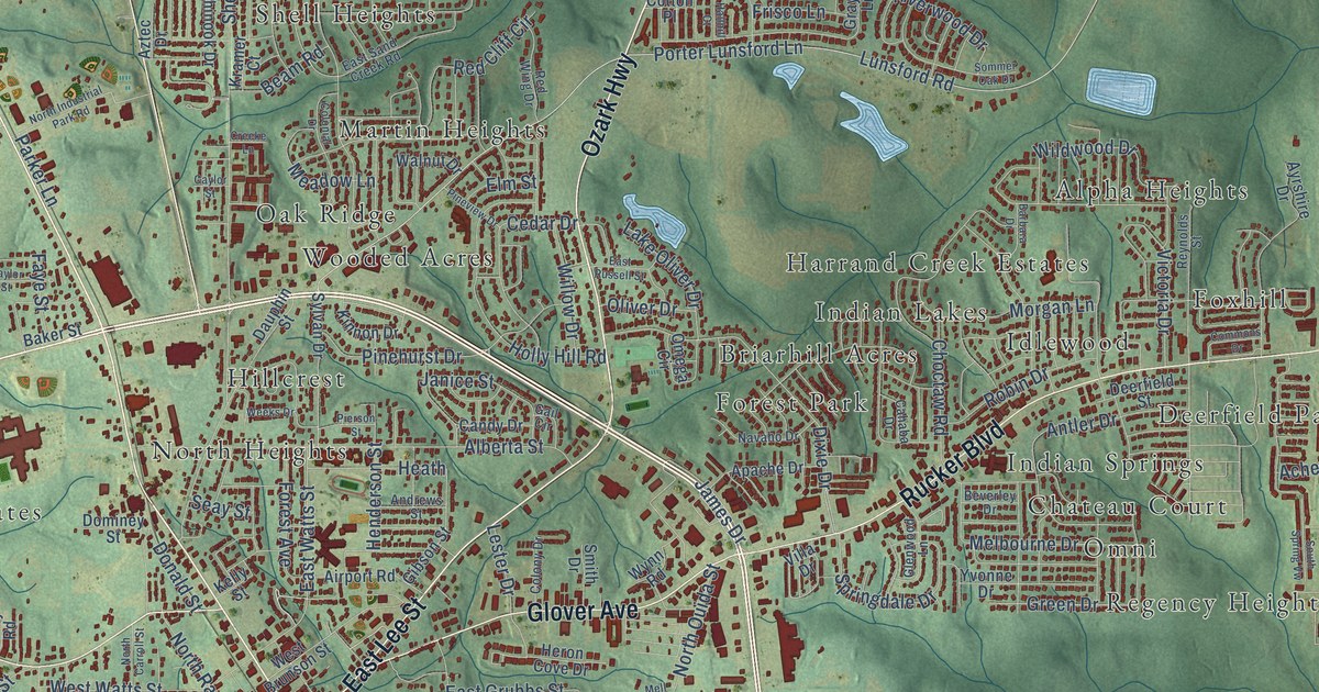 Map of Enterprise, Alabama in 2026