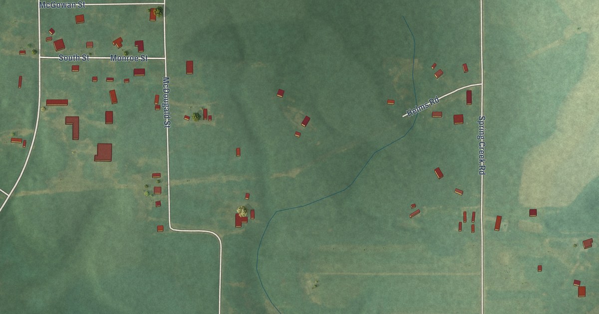 Map of Eunola, Alabama in 2026
