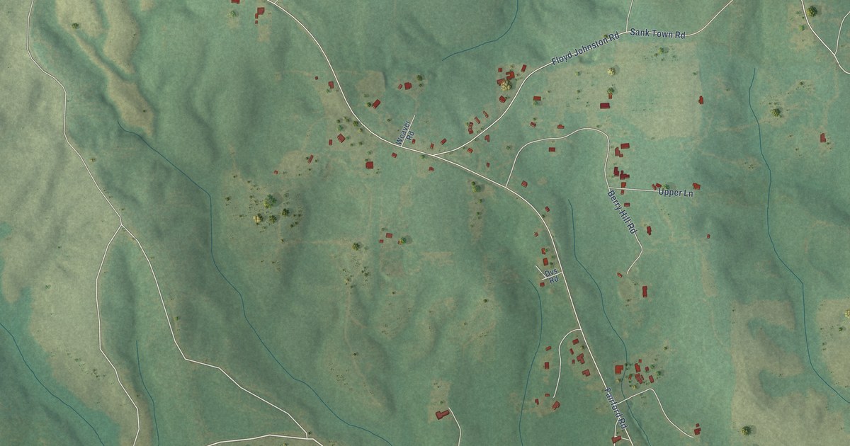 Map of Fairford, Alabama in 2026