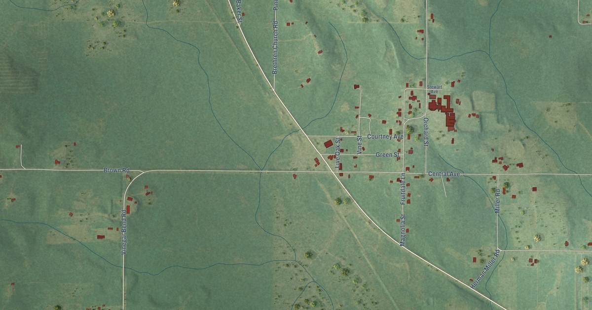 Map of Fruitdale, Alabama in 2026