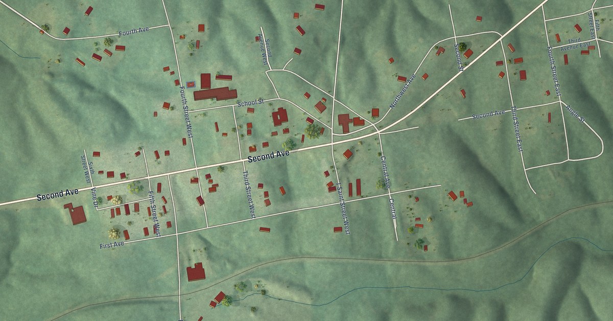 Map of Fruithurst, Alabama in 2026