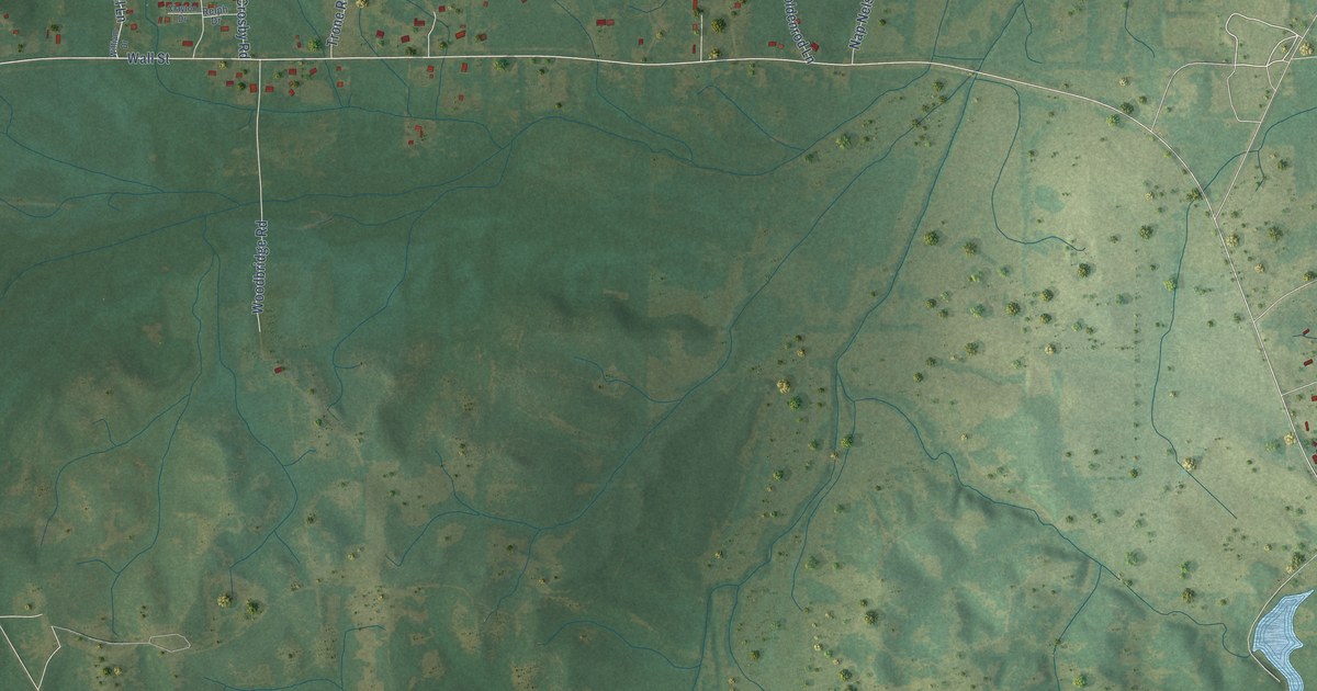 Map of Gordonville, Alabama in 2026