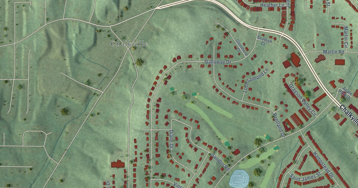 Map of Grayson Valley, Alabama in 2026