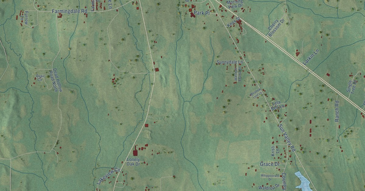 Map of Harpersville, Alabama in 2026