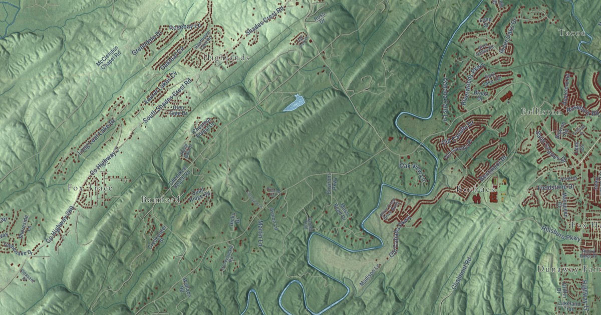 Map of Helena, Alabama in 2026