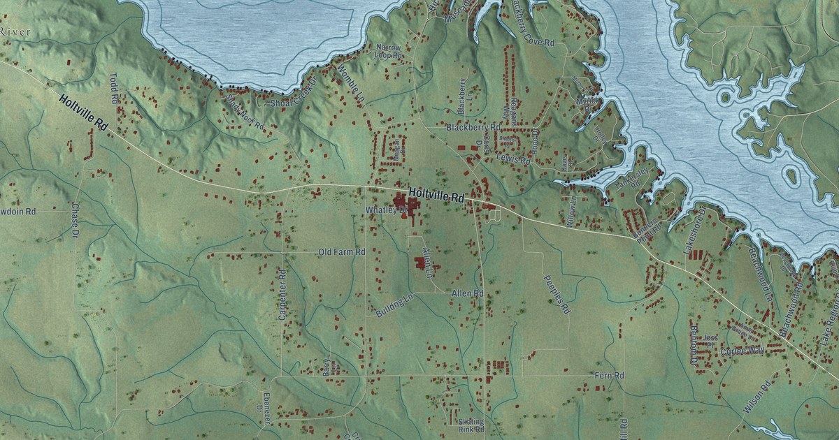Map of Holtville, Alabama in 2026