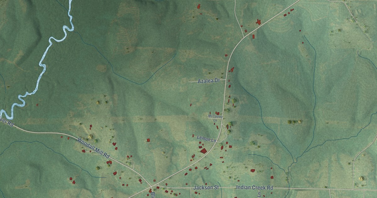 Map of Horn Hill, Alabama in 2026