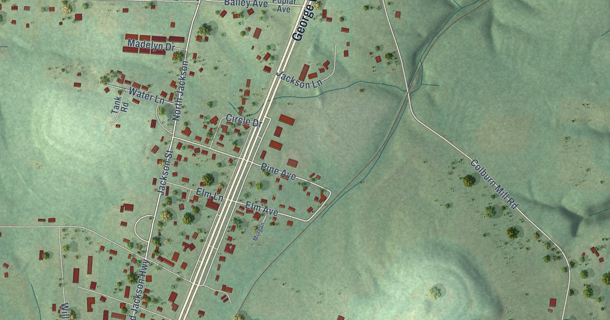 Map of Littleville, Alabama in 2026