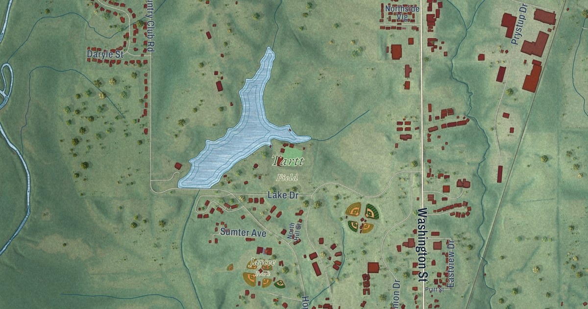 Map of Livingston, Alabama in 2026