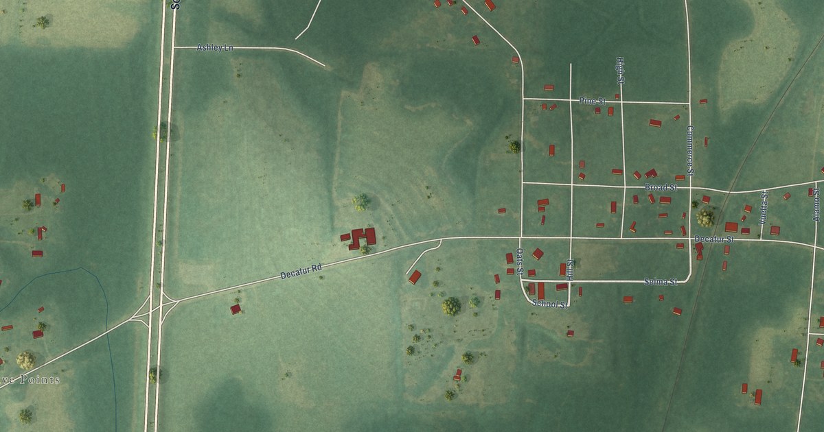 Map of Madrid, Alabama in 2026