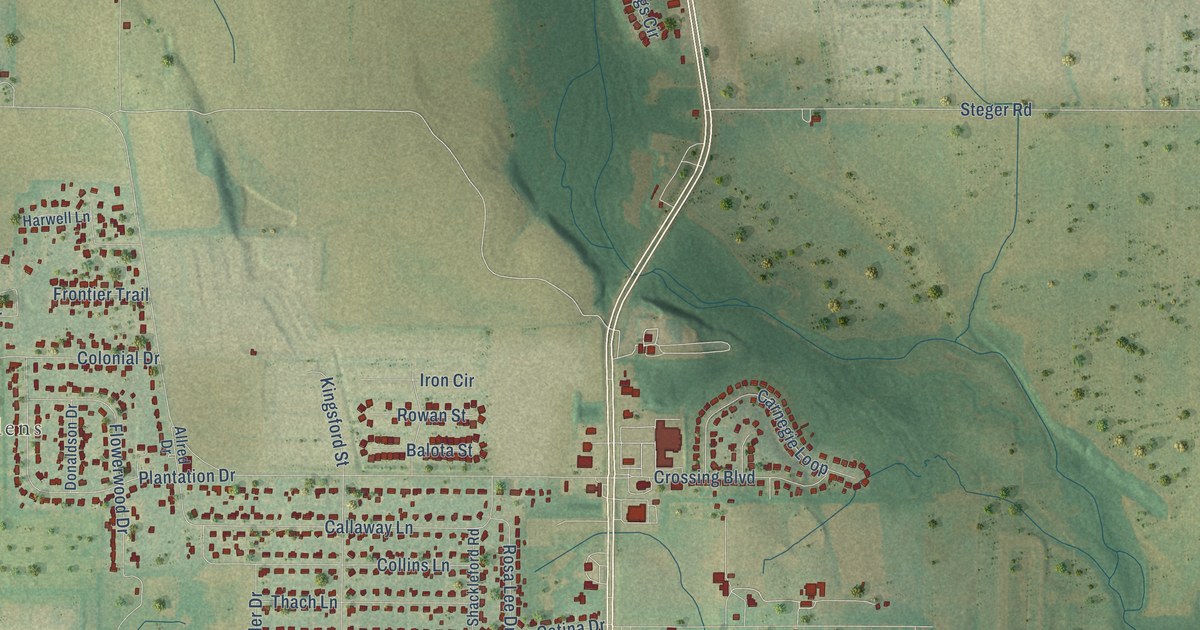 Map of Meridianville, Alabama in 2026